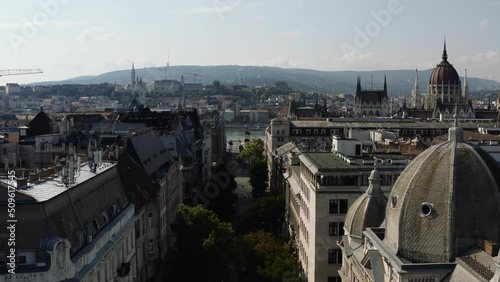 Drone Footage Flying in Budapest, Hungary