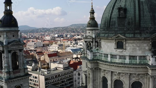Drone Footage Flying in Budapest, Hungary