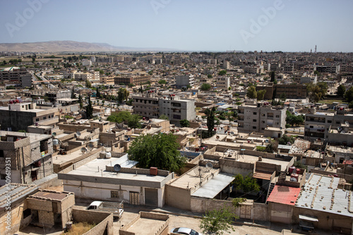 VIEW OF THE SYRIAN CITY OF QAMISHLI photo