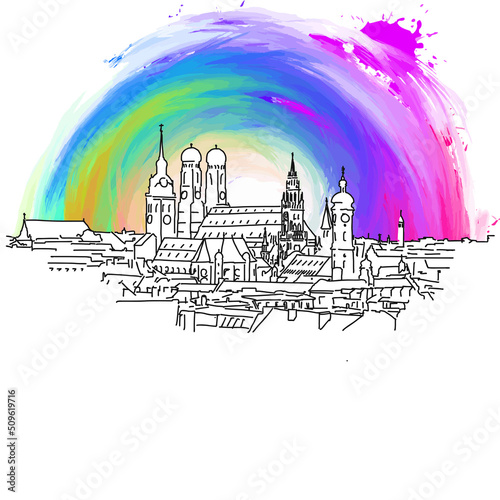 Munich skyline