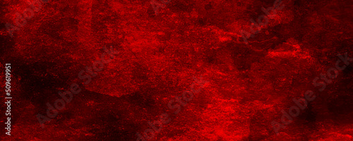 Abstract red background vintage grunge texture. Dark slate background toned classic red color, old vintage distressed bright red paper illustration, red wall scratches, blood Dark Wall Texture.