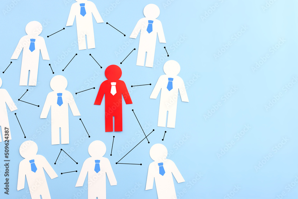 business concept image of people figures, human resources and management concept business concept image of people figures, human resources and management concept