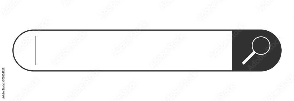 Search here. Search bar for ui. Search bar vector icons in flat design, isolated on transparent background. Vector illustration Search here. Search bar for ui. Search bar vector icons in flat design, isolated on transparent background. Vector illustration