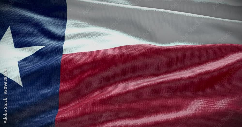 Texas state flag waving background. 4K backdrop Texas state flag waving background. 4K backdrop