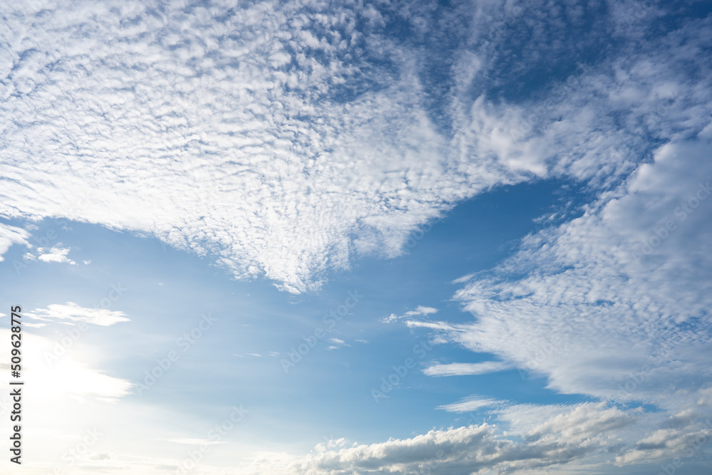 Fototapeta premium Sky and clouds on sunset background