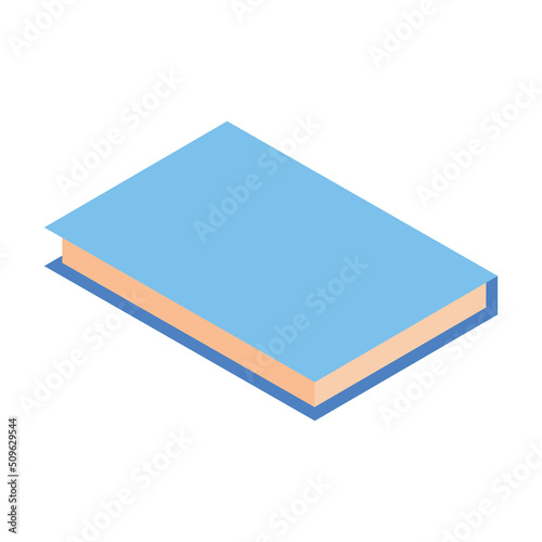 book icon isolated