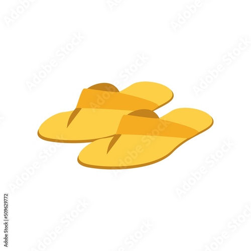 Slipper icon. Vector illustration.