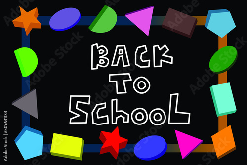 back to school sign and concept