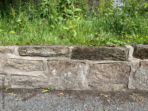 Small stone wall