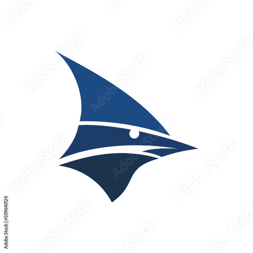 Blue Jay Bird Head Logo Design Inspiration