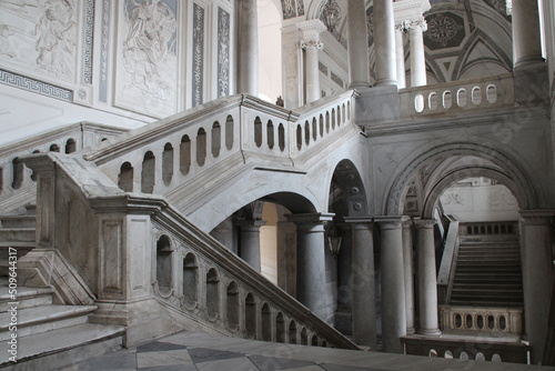 benedictine monastery in catania in sicily (italy) 