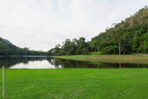Khao Ruak Reservoir at Namtok Samlan National Park in Saraburi 