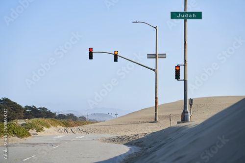 Photography Great Highway Closed in San Francisco