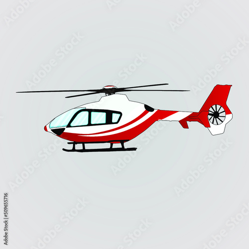 Helicopter Vector 