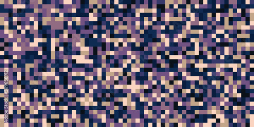 Geometric grid modern abstract pixel noise texture No Signal TV Screen VHS Glitch Background