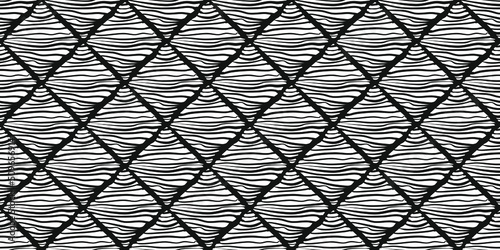 Abstract doodle ink paintin...