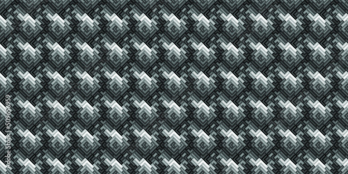 Dark black pixel mosaic abs...