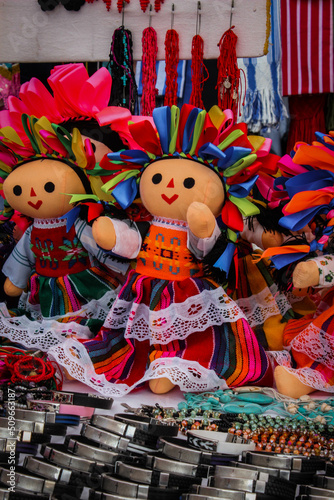 Juguetes tradicionales de Michoacán, México photo