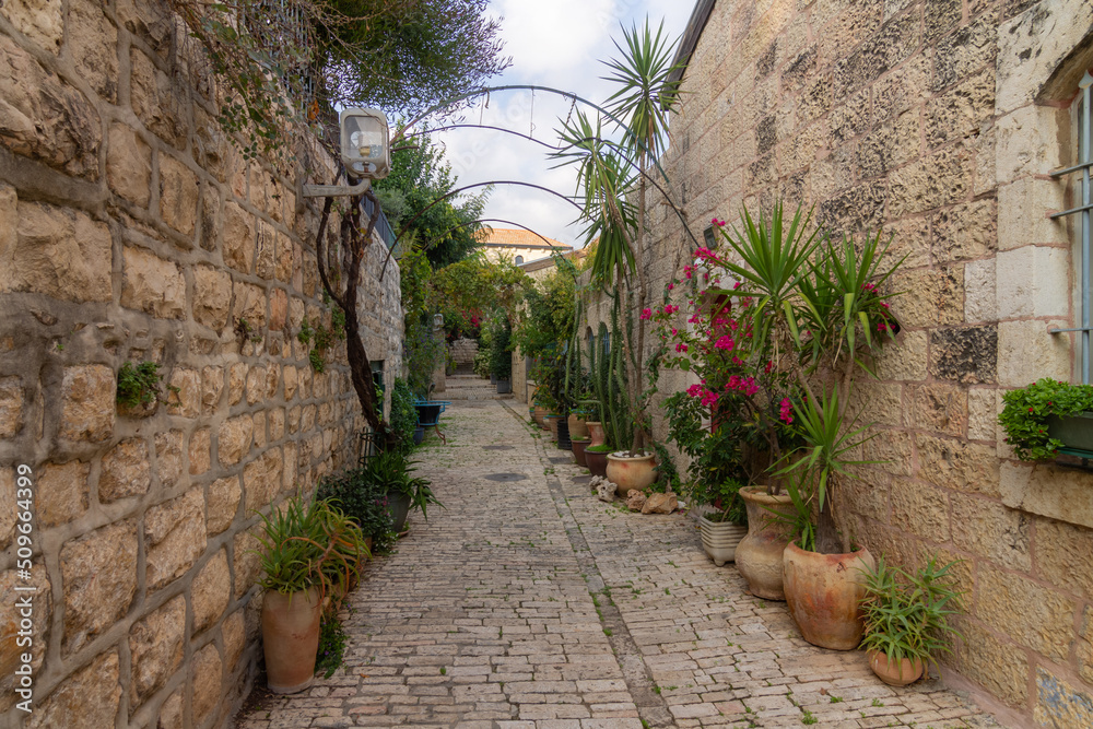 Jerusalem historic neighborhood Yemin Moshe
