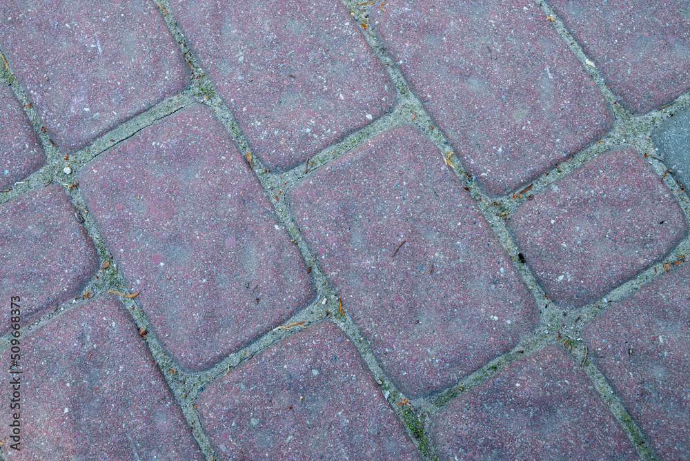 Obraz premium Stone walk path with line