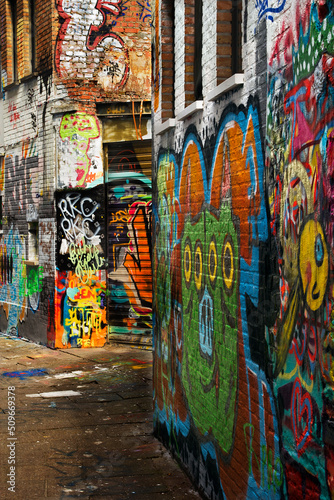 Graffitis alley