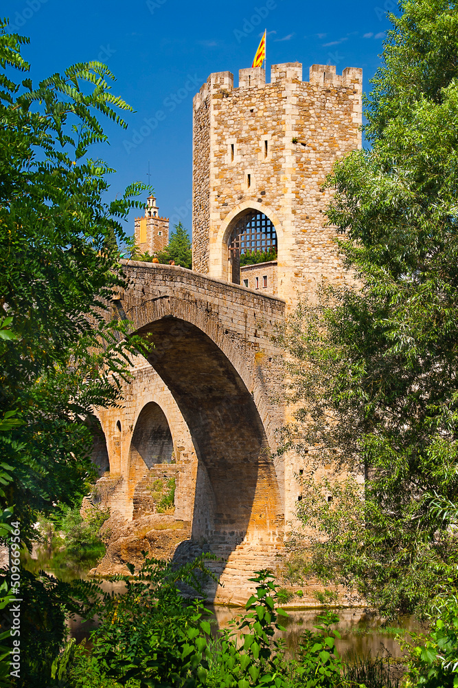 Besalú bridge, Catalunya, Spain