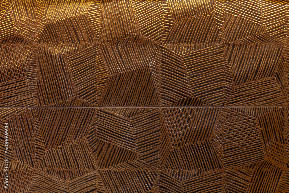 Obraz premium Textured pattern. For indoor use in architectural projects. Construction finishing and decoration. 