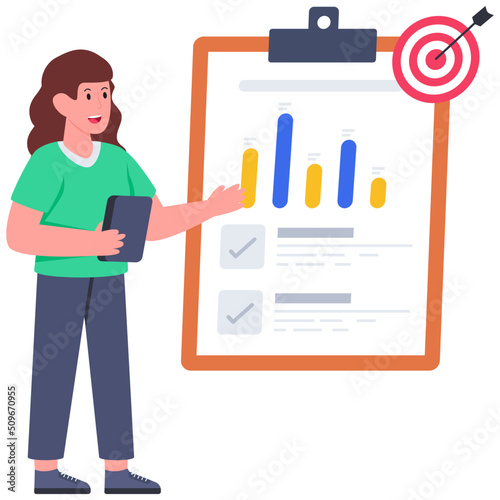 Premium download illustration of business tasks