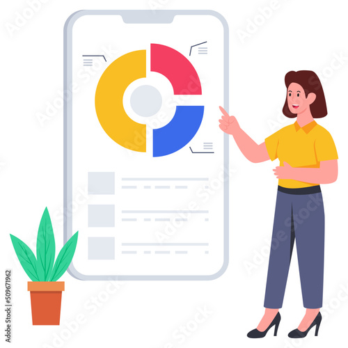Vector design of mobile analytics 