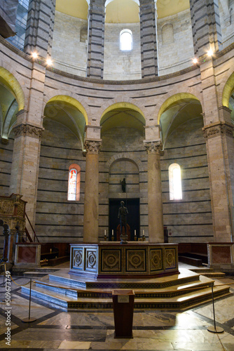 interior of the church