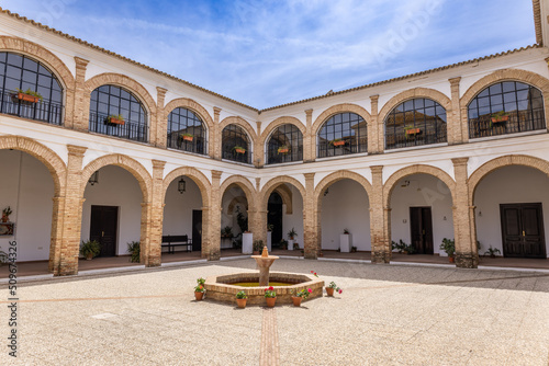 Entrance of El Convento del Carmen, former Consolación convent occupied by Carmelite religious, has its origins in the first quarter of the 16th century photo