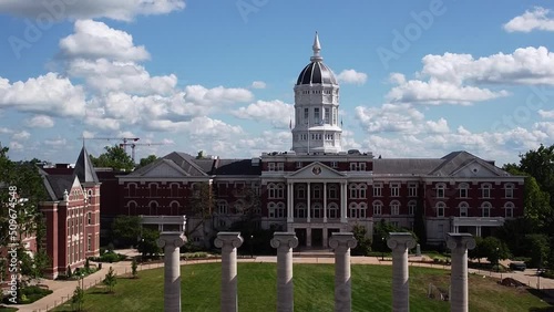 University of Missouri drone shot