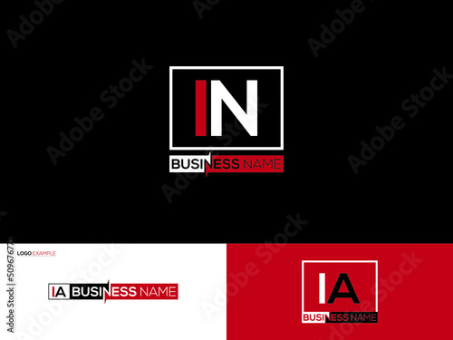 Initial IN Logo Image, Letter In ni Logo Icon Design For Your Product Marketing