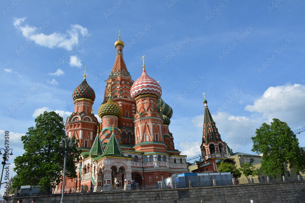 Fototapeta premium days in Moscow and outside