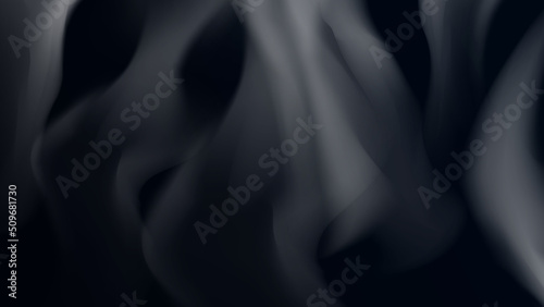 Fog or smoke realistic abstract background. Mist or smog on the dark backdrop