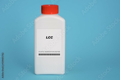 LCC. Sample of Plastic-Eating Microbial Enzyme photo