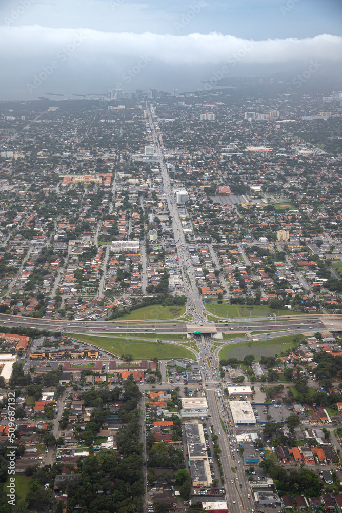 Naklejka premium City from above