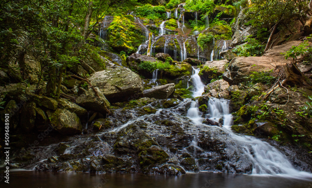 Catawba Falls in North Carolina Catawba Falls in North Carolina