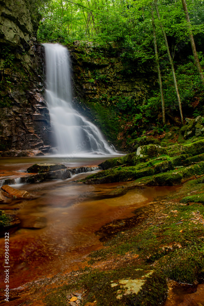 Gentry Creek Falls in Tennessee