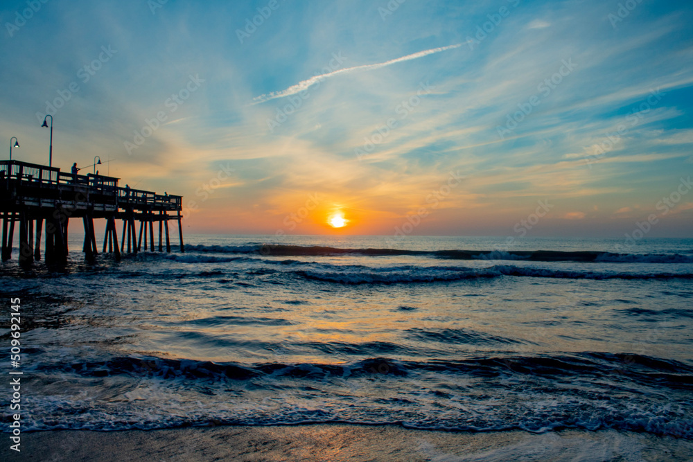 sunrise on the beach