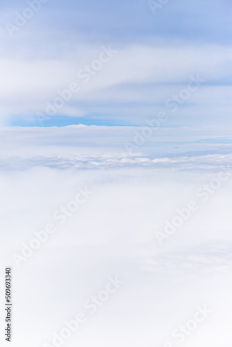 White fluffy clouds