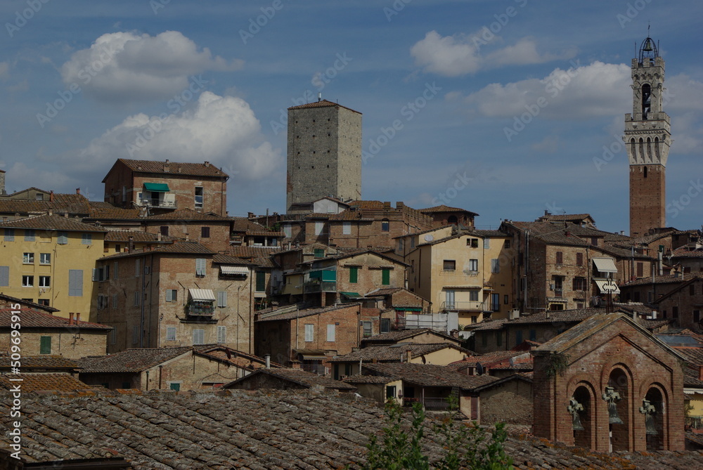 Siena city, Italy
