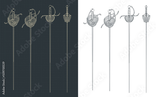 Rapier drawings
