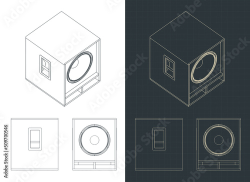 Subwoofer blueprints