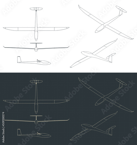 Glider blueprints