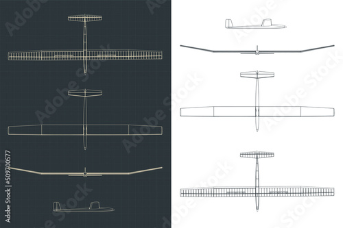 Glider drawings