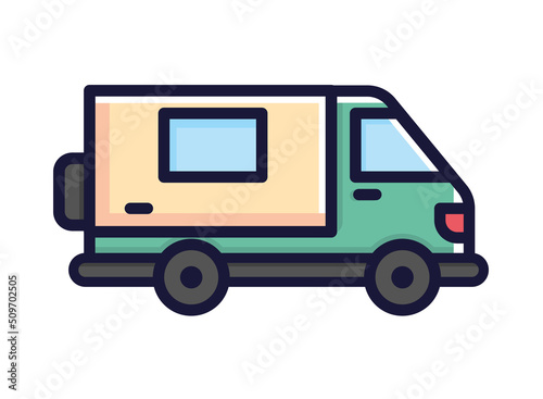 camper truck transport