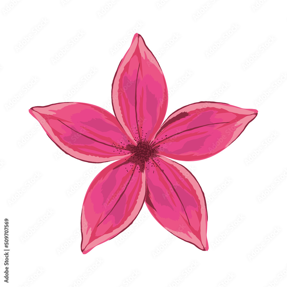 Naklejka premium flower nature icon