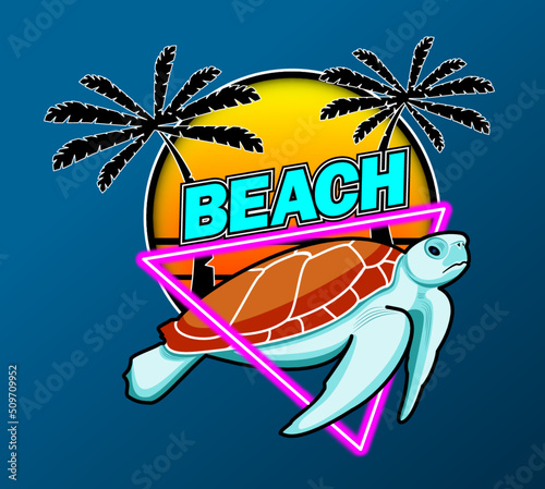 Tortoise, Beach, Summer/ Tortuga, Playa, Verano.