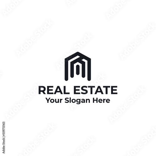 Real estate logo design